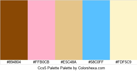 Ccs5 Palette Colors Logo