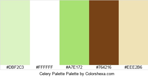 Celery Palette Colors Logo