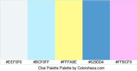 Chai Palette Colors Logo