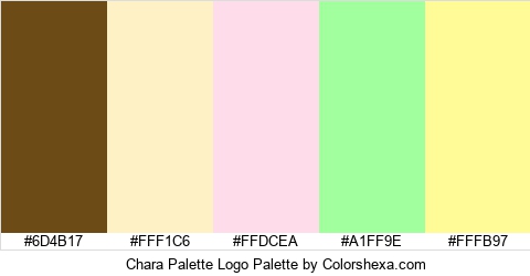 Chara Palette Logo Colors Logo