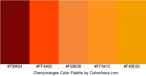 Cherryoranges Color Colors Logo