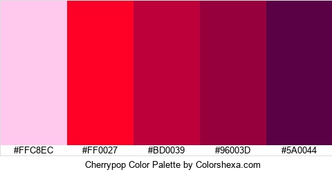 Cherrypop Color Colors Logo