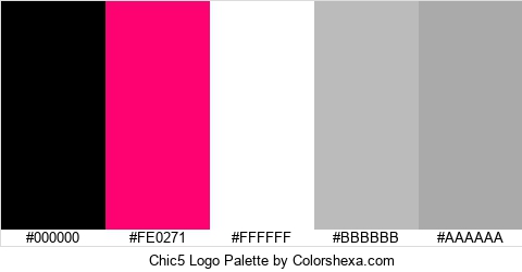 Chic5 Logo Colors Logo