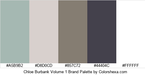 Chloe Burbank Volume 1 Brand Colors Logo