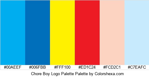 Chore Boy Logo Palette Colors Logo
