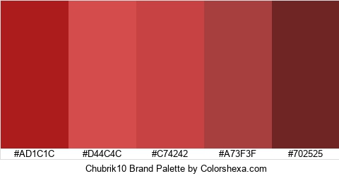 Chubrik10 Brand Colors Logo