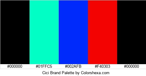Cici Brand Colors Logo