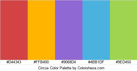 Circus Color Colors Logo
