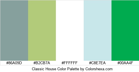Classic House Color Colors Logo