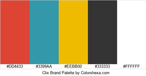 Clix Brand Colors Logo