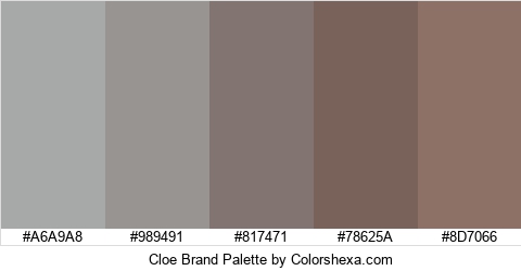Cloe Brand Colors Logo