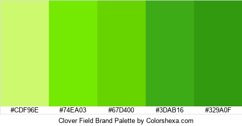 Clover Field Brand Colors Logo