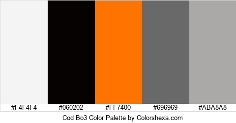 Cod Bo3 Color Colors Logo