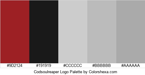 Codsoulreaper Logo Colors Logo