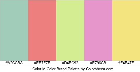 Color M Color Brand Colors Logo