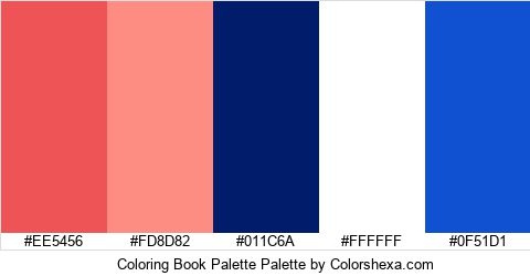 Coloring Book Palette Colors Logo