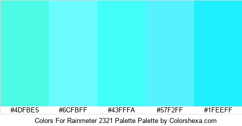 Colors For Rainmeter 2321 Palette Colors Logo
