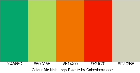 Colour Me Irish Logo Colors Logo