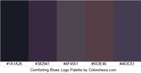 Comforting Blues Logo Colors Logo