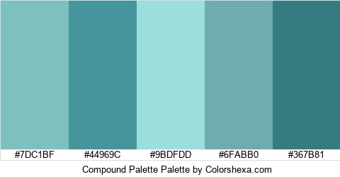 Compound Palette Colors Logo