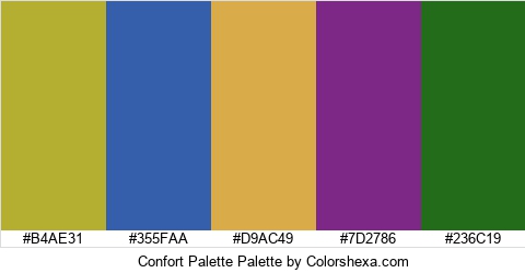 Confort Palette Colors Logo