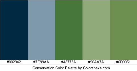 Conservation Color Colors Logo
