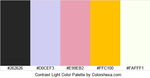 Contrast Light Color Colors Logo