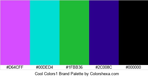 Cool Colors1 Brand Colors Logo