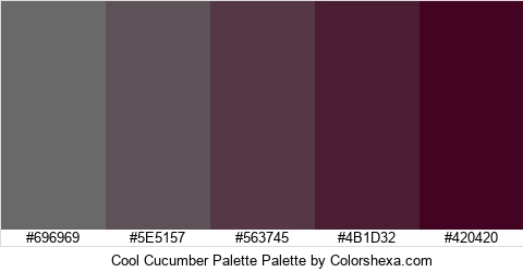 Cool Cucumber Palette Colors Logo
