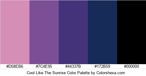 Cool Like The Sunrise Color Colors Logo