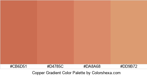 Copper Gradient Color Colors Logo
