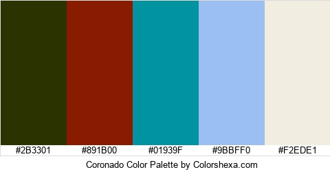 Coronado Color Colors Logo
