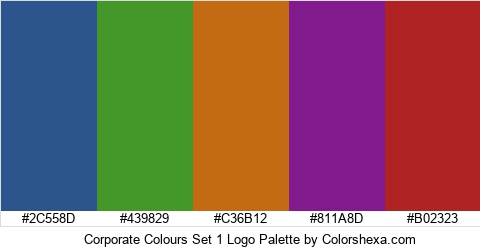 Corporate Colours Set 1 Logo Colors Logo