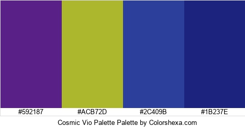 Cosmic Vio Palette Colors Logo