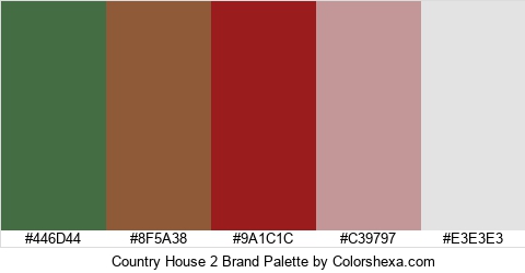 Country House 2 Brand Colors Logo