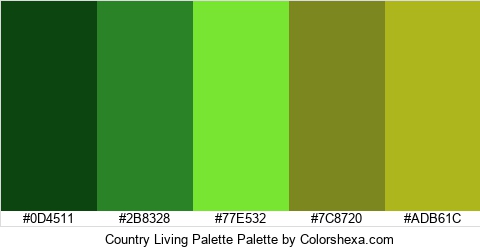 Country Living Palette Colors Logo