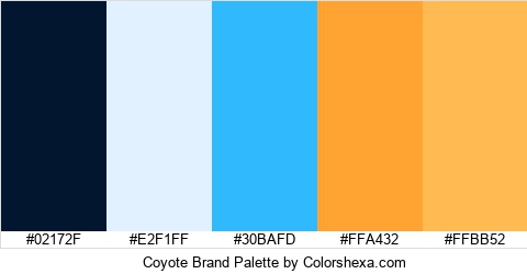 Coyote Brand Colors Logo