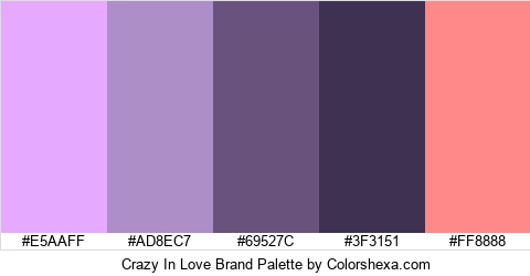 Crazy In Love Brand Colors Logo