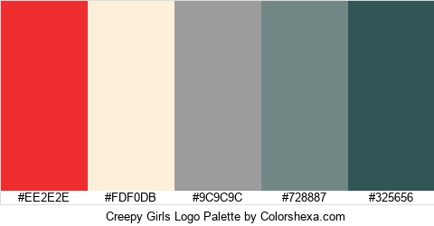 Creepy Girls Logo Colors Logo