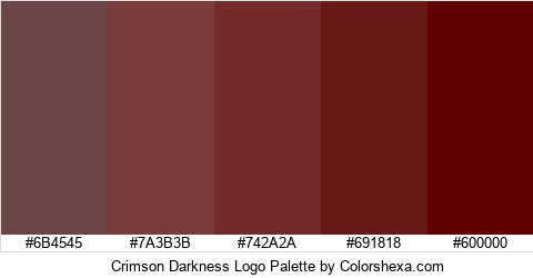 Crimson Darkness Logo Colors Logo