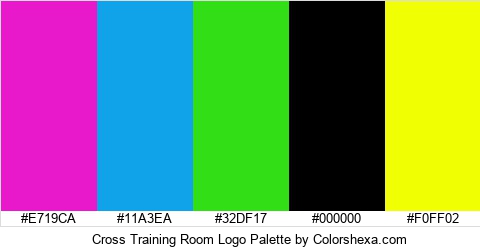 Cross Training Room Logo Colors Logo