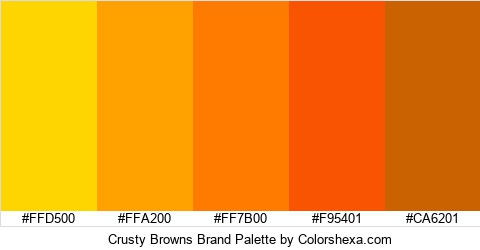 Crusty Browns Brand Colors Logo