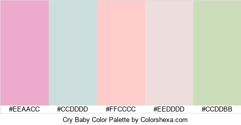 Cry Baby Color Colors Logo