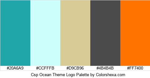 Csp Ocean Theme Logo Colors Logo