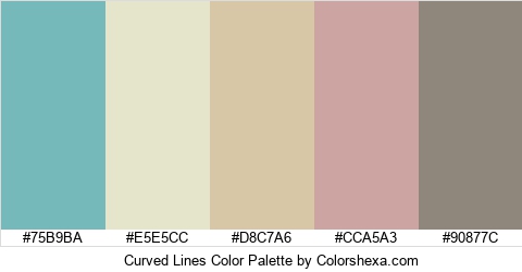Curved Lines Color Colors Logo