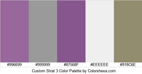 Custom Strat 3 Color Colors Logo