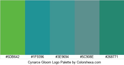 Cynarce Gloom Logo Colors Logo