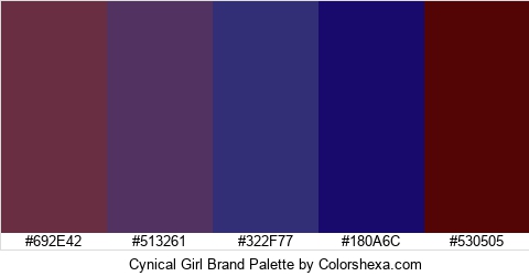 Cynical Girl Brand Colors Logo