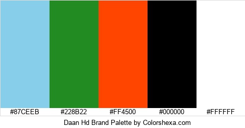 Daan Hd Brand Colors Logo