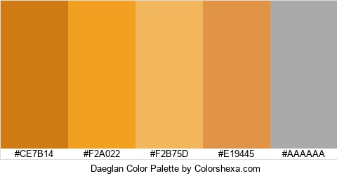 Daeglan Color Colors Logo